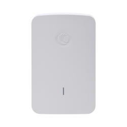 Access point wifi CNPILOT e430h indoor Wall plate, doble banda, wave 2, antena beamforming, 4 puertos de salida (1x PoE gigabit