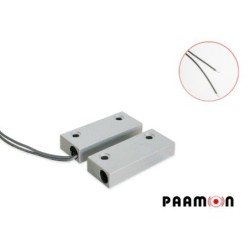 PAAMON PM-MGN41 El PM-MGN41 es un contacto magnético metálico El cual es Ideal para aplicaciones comerciales o uso industrial. S