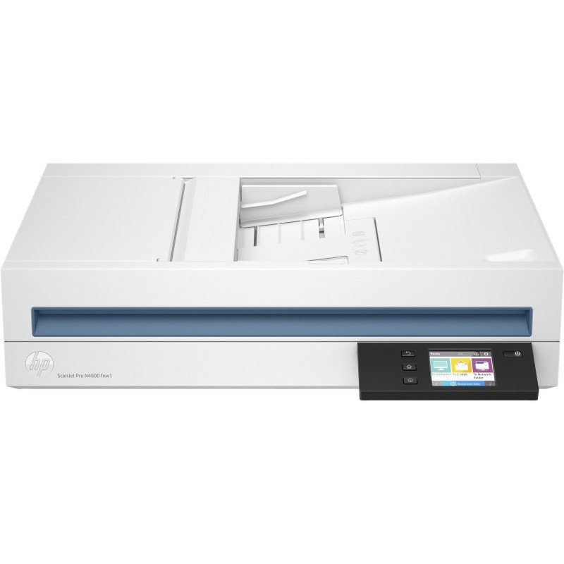 Escáner HP ScanJet Pro N4600 fnw1, 216 x 5362 mm, ADF, CIS, 6000 páginas, 40 ppm/80 ipm