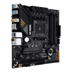 Tarjeta madre Asus TUF GAMING B550M-PLUS WIFI II, AMD, socket AM4, AMD Ryzen, DDR4-SDRAM, 128 GB
