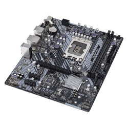 Tarjeta madre ASRock B660M, 12 av gen Intel Core (LGA1700), DDR4 5066 MHz, HDMI, DP, VGA, 4 SATA3, 1 hyper m.2, 1 ultra m.2
