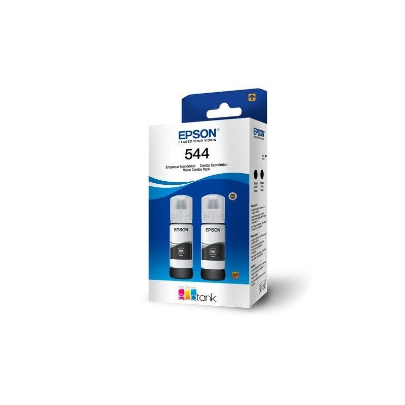 Kit de tintas Epson modelo T544120, color negro compatible con L3210, Kit de tintas Epson modelo T544120, color negro compatible con L3210,