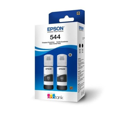 Kit de tintas Epson modelo T544120, color negro compatible con L3210, 