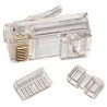 Conector RJ-45, Cat. 6. Paquete con 100 piezas.