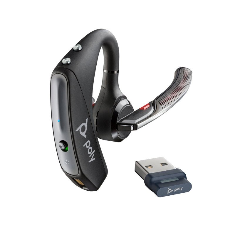 Auricular PLANTRONICS VOYAGER LEGEND 5200 UC, Auricular, Negro, Inalámbrico