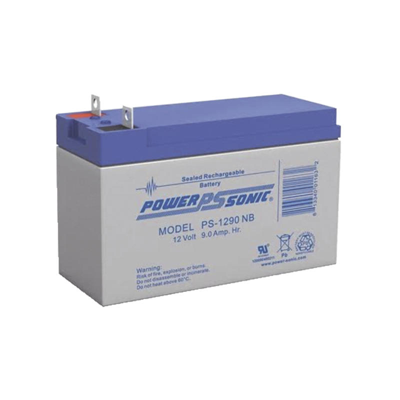 Batería de Respaldo UL de 12V 9AH, Ideal para Sistemas de Detección de Incendio, Control de Acceso, Intrusión, Videovigilancia,