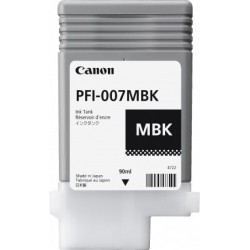 Tanque de tinta Canon PFI-007MBK 90ml, compatible con imagePROGRAF 670E