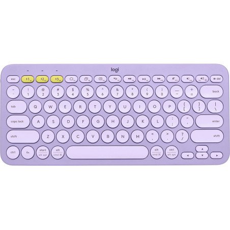 Teclado Logitech K380 MULTI-DEVICE BLUETOOTH 920-011150. Mini, Bluetooth, QWERTY, Lavanda