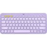 Teclado Logitech K380 MULTI-DEVICE BLUETOOTH 920-011150. Mini, Bluetooth, QWERTY, Lavanda