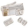 Conector RJ-45, Cat. 6. Paquete con 100 piezas.