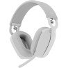 Audífonos Logitech Zone Vibe 100, Inalámbrico, Llamadas/Música, 185 g, Blanco