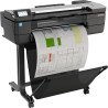 Plotter HP DesignJet T830, 24 pulgadas, 61 cm, multifuncional, 4 tintas, red, WiFi