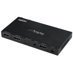 StarTech.com Divisor HDMI de 2 Puertos - de 4K 60Hz con Escalador Incorporado