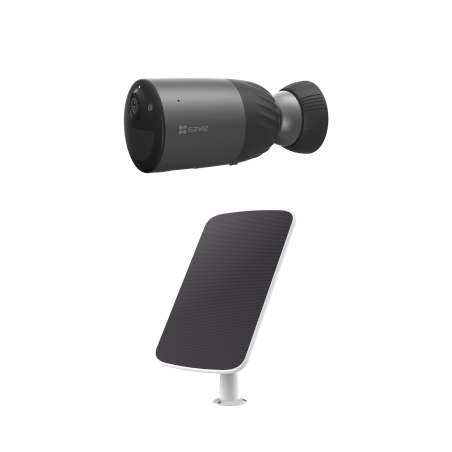 Kit de Camara de Batería Recargable WiFi, Memoria Micro SD, Incluye CS-BC1C y 1 CS-CMT-SOLARPANEL-C