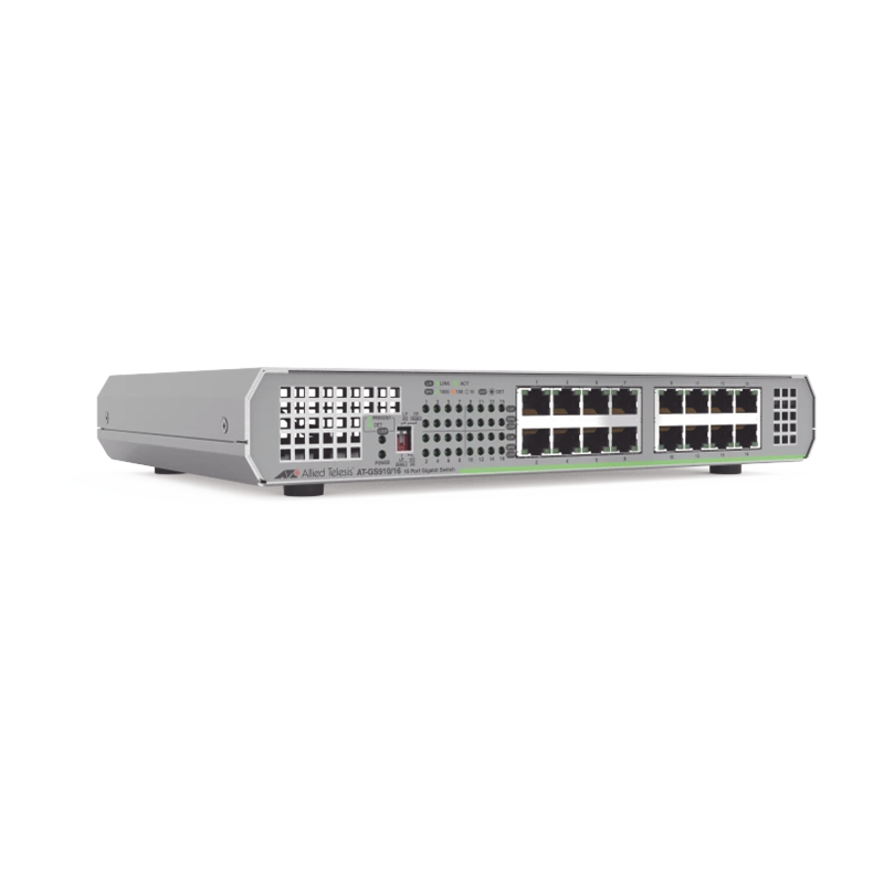 Switch Gigabit Ethernet no administrado 16 puertos 10/100/1000 Mbps Switch Gigabit Ethernet no administrado 16 puertos 10/100/1000 Mbps