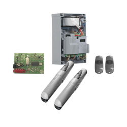 Kit de operadores AXO 3024 para puertas abatibles de hasta 3 metros y 