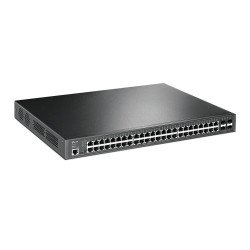 Switch Gigabit Gestionable L2 TP-Link TL-SG3452P, Negro, 48