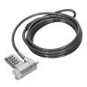 Candado combinación  universal reiniciable ASP96RGLX
