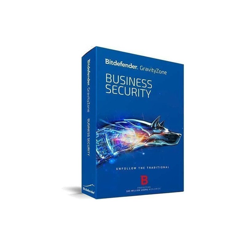 Bitdefender Gravityzone Business Security, 1 año, lic. Electrónico sector gobierno (compra mínima 3 nodos) renovación