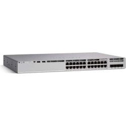 Switch Cisco Catalyst 9200l 24-port PoE+, 4 x 10g, network essentials (licenciamiento DNA obligatorio no incluido)