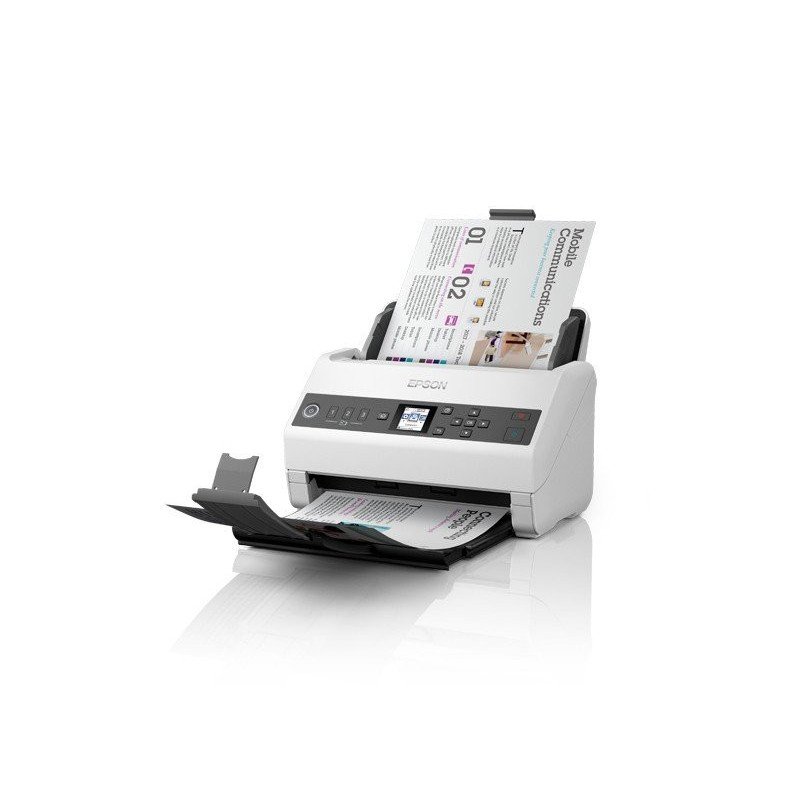Scanner Epson Workforce DS-730N, 40 ppm, 80 ipm, 600 DPI, USB, ADF, Scanner Epson Workforce DS-730N, 40 ppm, 80 ipm, 600 DPI, USB, ADF,