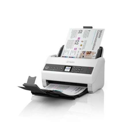 Scanner Epson Workforce DS-730N, 40 ppm, 80 ipm, 600 DPI, USB, ADF,
