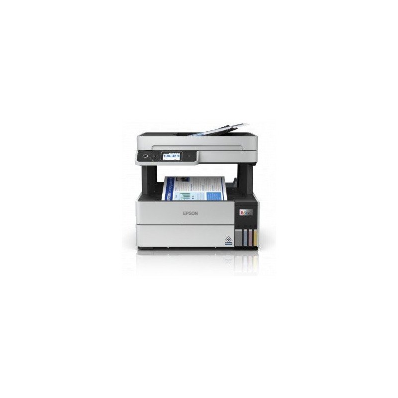 Multifuncional Epson L6490, ppm 33 negro, 20 color, tinta continua, EcoTank, USB, red, WiFi, ADF, fax, dúplex