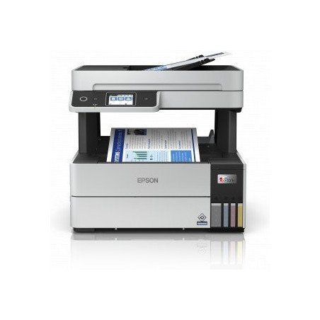 Multifuncional Epson L6490, ppm 33 negro, 20 color, tinta continua, EcoTank, USB, red, WiFi, ADF, fax, dúplex