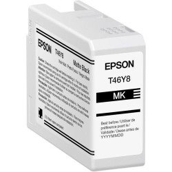 Cartucho Epson modelo T46Y negro mate, para P900 (50 ml)