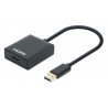 Cable convertidor Manhattan de USB-A a HDMI 1080p@60hz macho-hembra
