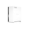 NAS Qnap TS-233, 2 bahías SATA hdd 3,5, núcleo cuádruple 2.0GHz, 2GB de RAM, 1 pto gbe, USB 2.0 x2, hotswap, no incluye discos,