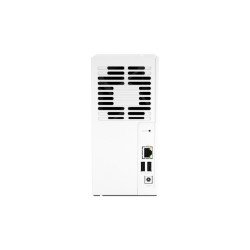 NAS Qnap TS-233, 2 bahías SATA hdd 3,5, núcleo cuádruple 2.0GHz, 2GB de RAM, 1 pto gbe, USB 2.0 x2, hotswap, no incluye discos,