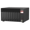 NAS Qnap TS-873A-8G-US, 8 bahías SATA de 3,5, núcleo cuádruple 2.2GHz, 8GB DDR4 hasta 64 GB, LAN 2,5 gbe x2, USB 3.2 x2, hot swa