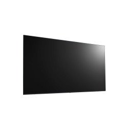 Pantalla publicitaria digital LG con panel IPS UHD de 75 pulgadas, 330 nits de brillo para uso 16,/7