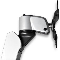 Escritorio ergonómico de montaje en pared - brazo articulado para pantalla - estación de trabajo de pie y sentado - startech.com