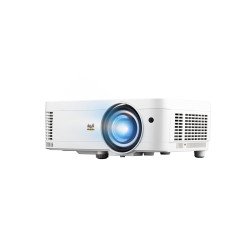 Videoproyector ViewSonic DLP, tiro corto, WXGA 1280x800, 2000 ANSI lúmenes, 3000 LED lumen, HDMI x 1, USB-a, 30,000 horas