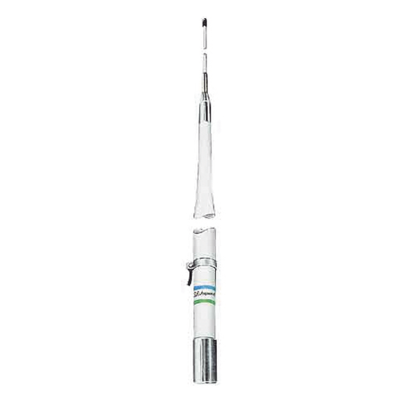 Antena Marina, Base, Banda HF, 2-30 MHz, Armado en 2 Secciones para Facilidad de Embarque. Antena Marina, Base, Banda HF, 2-30 MHz, Armado en 2 Secciones para Facilidad de Embarque.