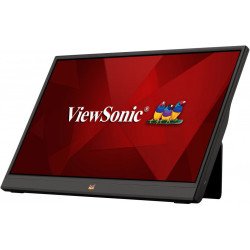 Monitor LED ViewSonic portátil VA1655, 16 pulgadas, full HD, USB-c, mini HDMI, cable USB-c, cable mini HDMI