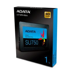 Unidad de Estado Sólido Adata SU750 512GB SATAIII - 2.5 pulgadas. N.P. ASU750SS-512GT-C