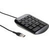 Teclado númerico alámbrico Targus Numeric Keypad, Alámbrico, USB, Negro