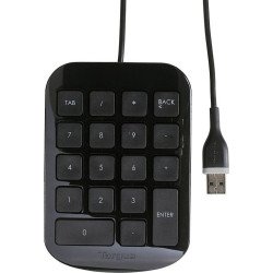 Teclado númerico alámbrico Targus Numeric Keypad, Alámbrico, USB, Negro