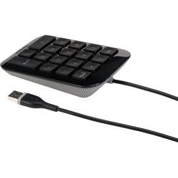 Teclado númerico alámbrico Targus Numeric Keypad, Alámbrico, USB, Negro