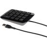 Teclado númerico alámbrico Targus Numeric Keypad, Alámbrico, USB, Negro