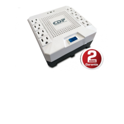 Cdp ravr1808 - regulador para equipos electrónicos de alto consumo, 1800va, 1000w, 8 tomas con protección