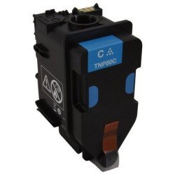 Tóner Konica Minolta cian, BizHub 3320i, rendimiento 9,000 impresiones, 5% de cobertura