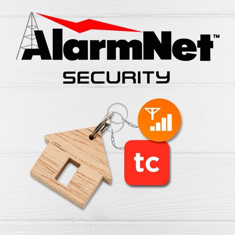 Servicio alarmnet Smart security para centrales incluye app pago anual comunicación GSM/combo incluye datos