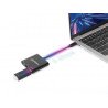 Manhattan Docking Station 3 en 1 USB-C a HDMI, USB-A y PD