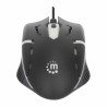 Mouse Gaming Óptico Cableado USB con Iluminación, USB, Juego, Óptico, 500, 800, 1000 y 1500, Negro