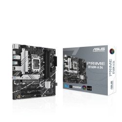 Tarjeta madre Asus PRIME B760M-A D4, Intel, LGA 1700, DDR4-SDRAM, 128 GB