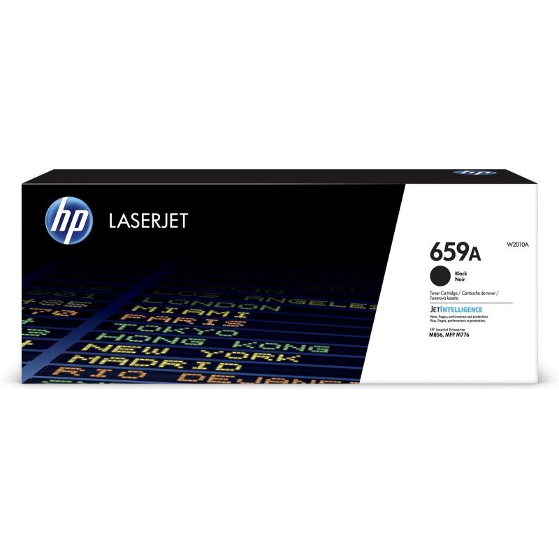 Cartucho de tóner Original 659A, 16000 páginas, Negro, para HP LaserJet Enterprise Flow M776 HP LaserJet Enterprise M776, M856 Cartucho de tóner Original 659A, 16000 páginas, Negro, para HP LaserJet Enterprise Flow M776 HP LaserJet Enterprise M776, M856